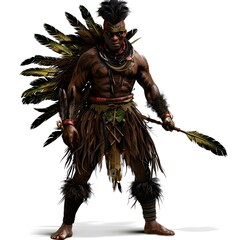 The Legendary Male Leader Or Chieftain generative ai