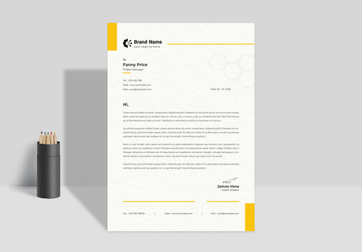 Letterhead Template