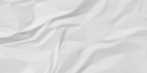 Obraz premium White fabric background. white crumpled paper background texture pattern overlay. wrinkled high resolution arts craft and Seamless white crumpled paper crinkle crushed background. 