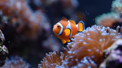 Clownfish in a Coral Reef