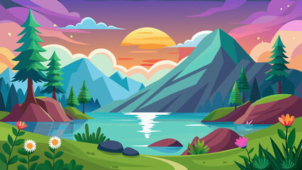 natureza silhouette illustration