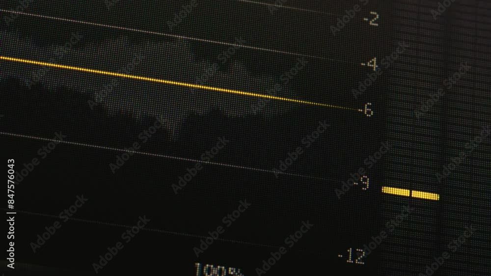 Poster professional software tool skill with frequency curve on a timeline