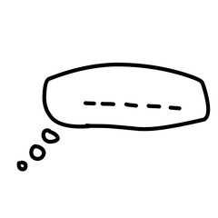 Chat Bubble Line Icon