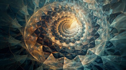 sacred geometries mystical dimensions abstract background