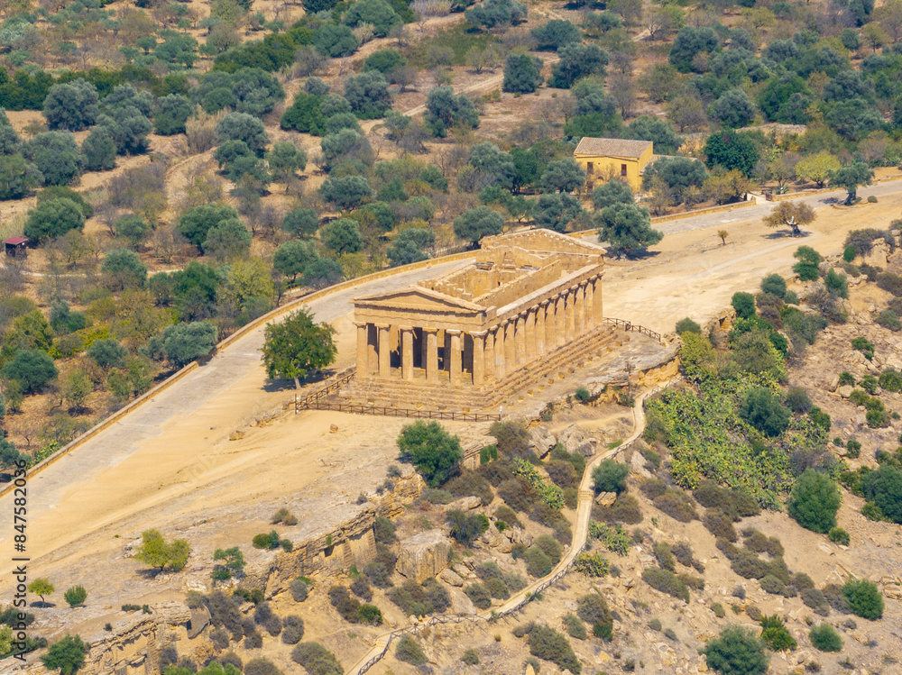 Wall mural valley of the temples - agrigento, sicily, italy