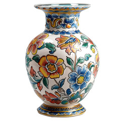 antique vase isolated on white