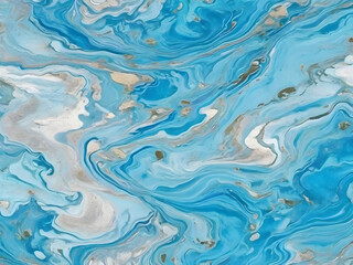 Obraz premium Colorful Blue turquoise sea marble texture background, blue texture background 