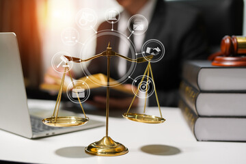 Business and lawyers discussing contract papers  Consultation and legal concepts, lawyers, 