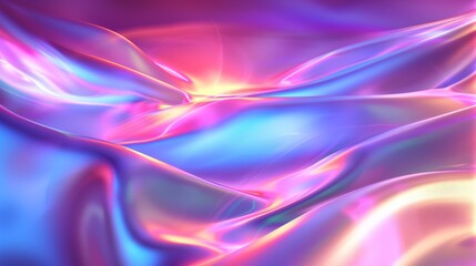 Holografic gradient background generated by ai