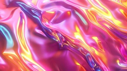 Holografic gradient background generated by ai