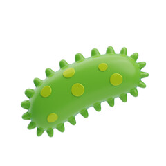 3D One Type of Bacteria