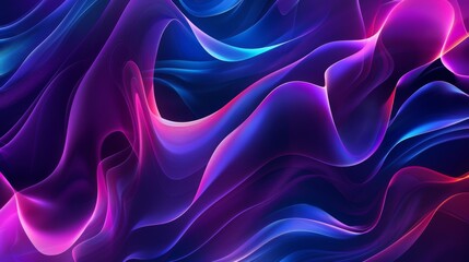 Obraz premium Abstract neon lights background illusttration geenerateed byy ai