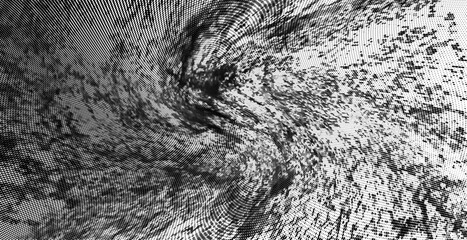 Gradient halftone dots pattern texture background. Vector illustration
