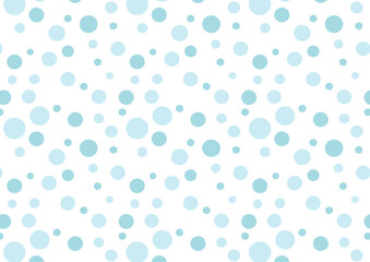 seamless pattern with blue circles