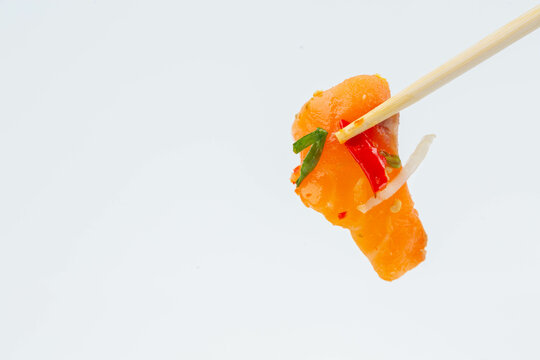 Salmon ready to serve