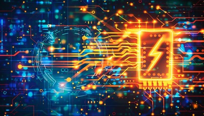 Energy storage battery poster with ample space for personalized text and messages