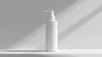 Cosmetic bottles mock up illustration generated by ai