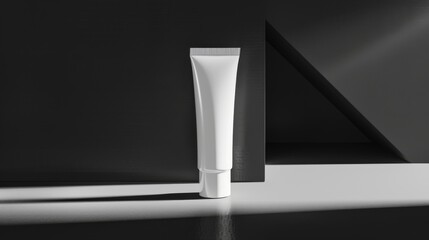 Cosmetic tubes mock up illustration generated by ai