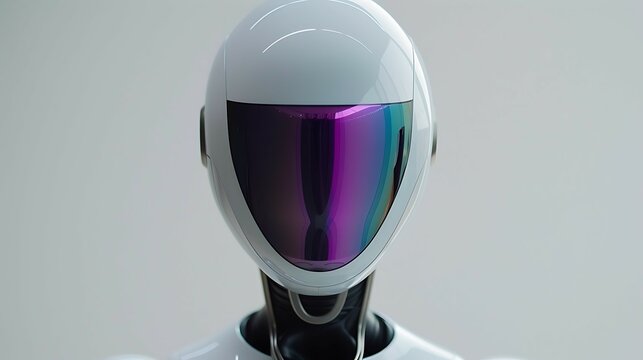 cute white robot