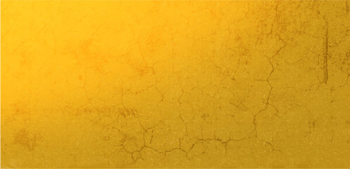 Vector abstract light gold effect, grunge texture and gradient color for luxury wallpaper, template banner, background. Illustration modern graphic design, bright yellow shiny metal with blank space