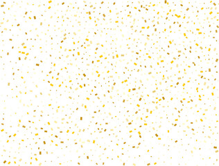 Gender Neutral Golden Rectangular Confetti