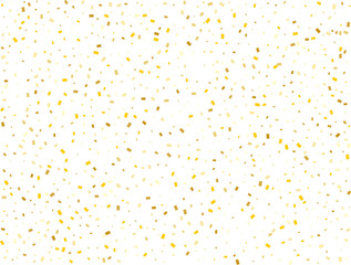 Gender Neutral Golden Rectangular Confetti