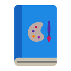 Art Book  Flat icon