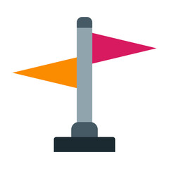 Directional Sign  Flat icon
