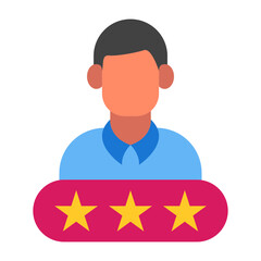 Expert  Flat icon