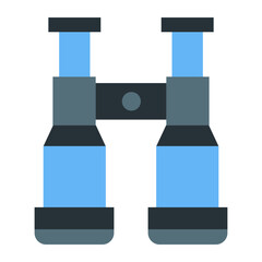 Binocular  Flat icon