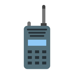 Obraz premium Walkie Talkie Flat icon