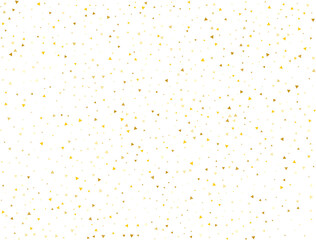 Yellow Triangle Confetti