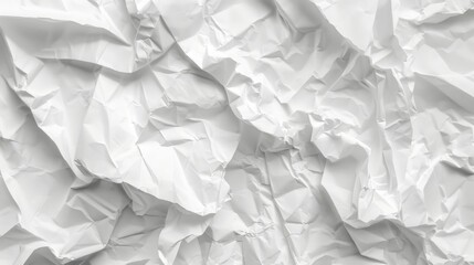 Obraz premium Crumpled paper background illustration generared by ai