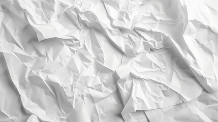 Fototapeta premium Crumpled paper background illustration generared by ai