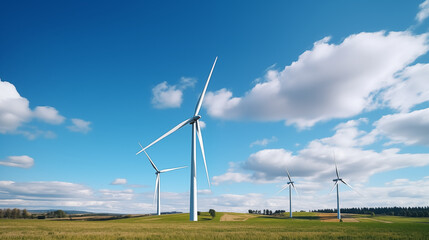 Renewable Energy: Wind Turbines Harnessing Nature's Power