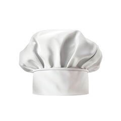 Chef hat isolated on transparent background