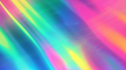 Holographic gradient background illustration generated by ai