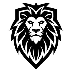 lion head vector