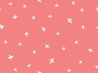 Airplane vector seamless texture