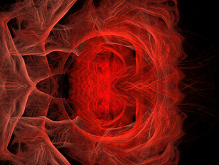 Imaginatory fractal abstract background Image