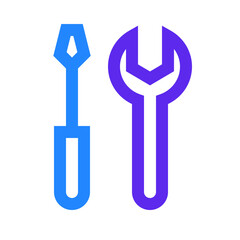 illustration of a icon tools