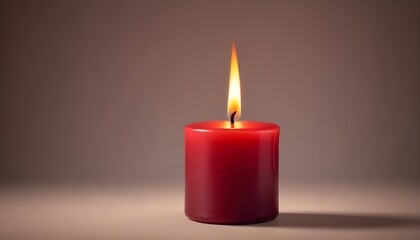 red candle valentine flame isolated light glowing, banner poster header design