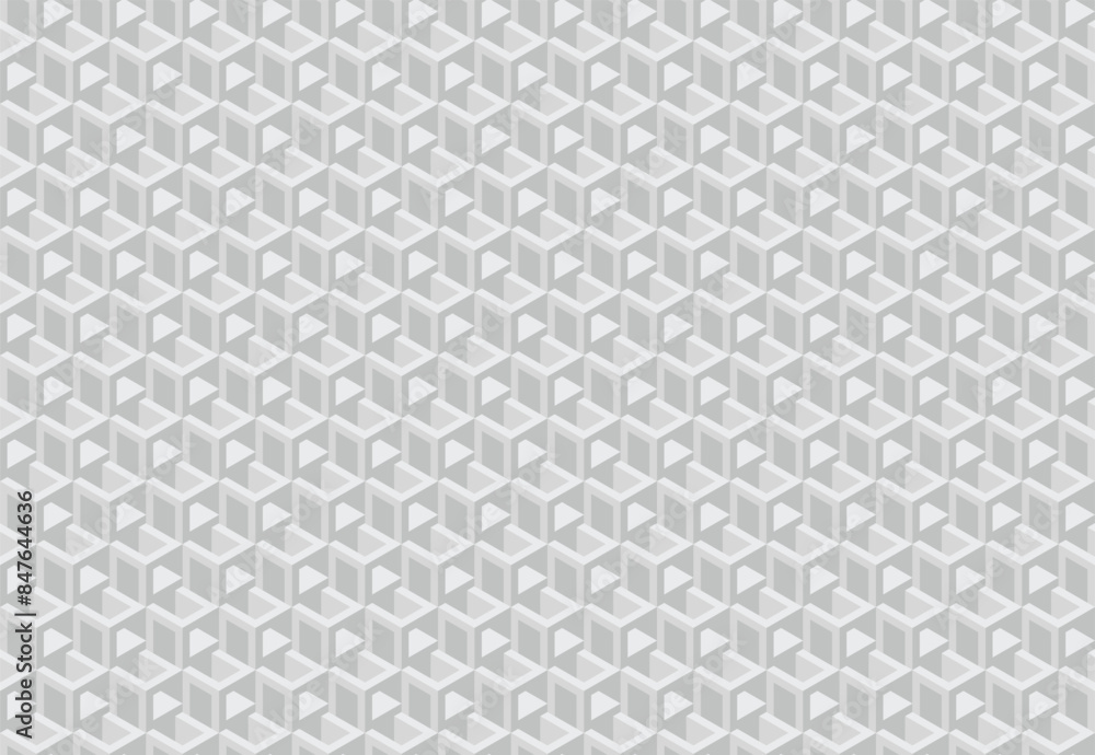 Poster modern geometric background for business or corporate presentation. tech seamless ornamental vector 