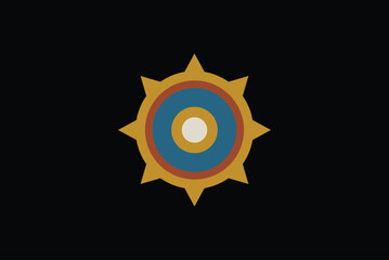 logo design template elements. Emblem for your business