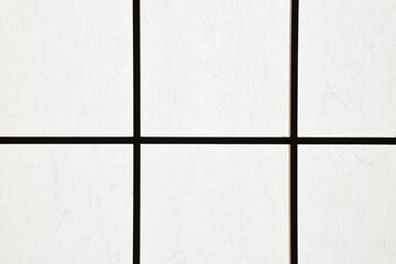 障子のクローズアップ