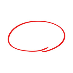 red highlight bubble