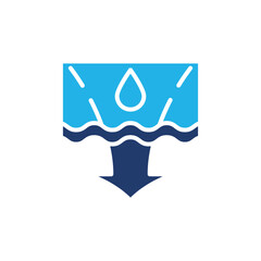 waterproof concept colored icon vector design good for web and mobile app