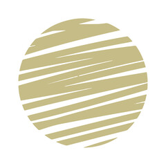 abstract round ornament