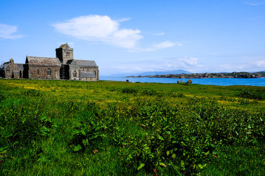 Historic church on the isle of Iona