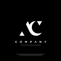 Creative Letter AC Logo Design